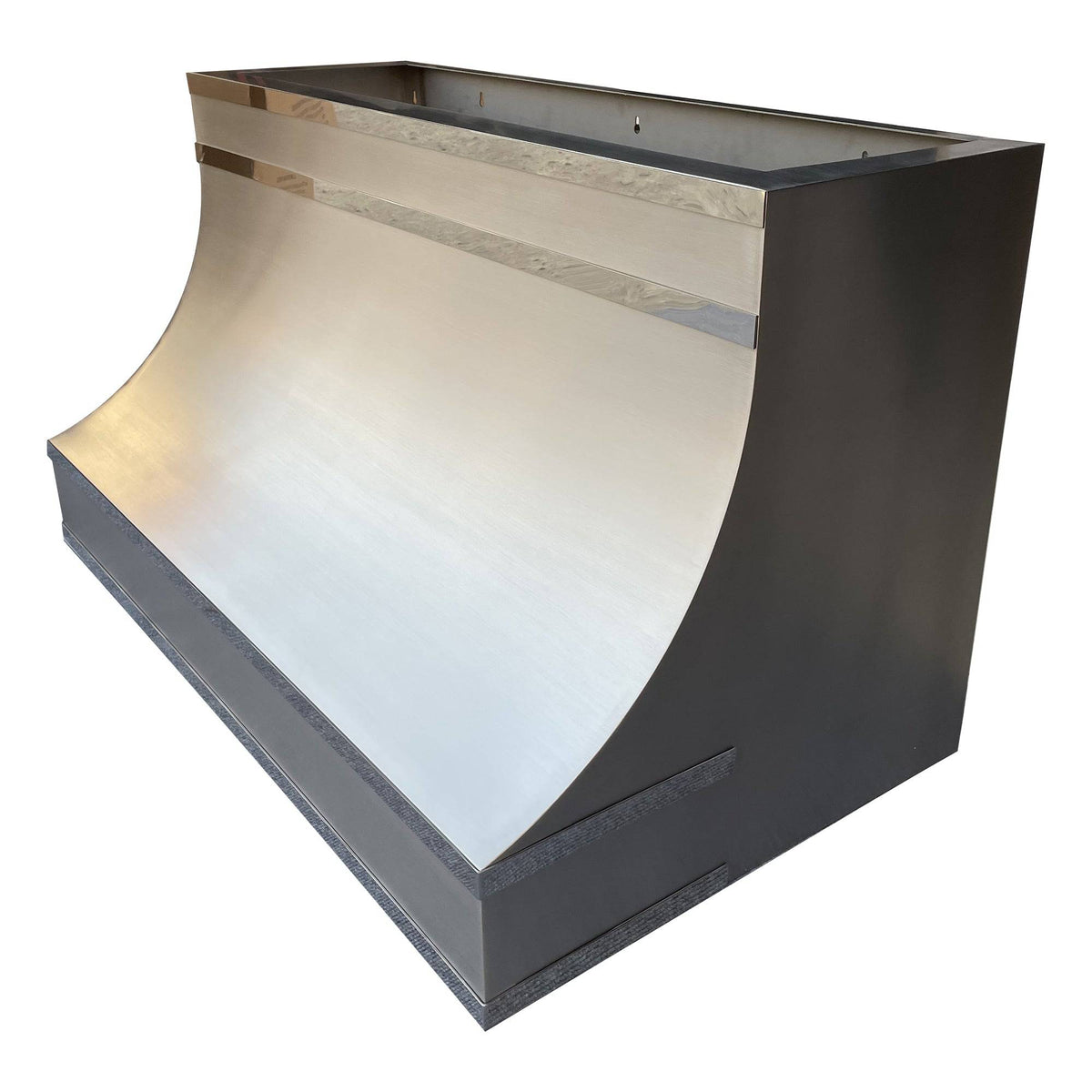 Fobest Custom Handcrafted Brushed Stainless Steel Range Hood FSS-58 - Stainless Steel Range Hood-Fobest Appliance