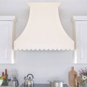 Fobest Custom Handcrafted Cream White Stainless Steel Range Hood FSS-70 - Stainless Steel Range Hood-Fobest Appliance