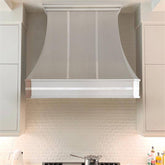 Fobest Custom Handcrafted Stainless Steel Range Hood FSS-41 - Stainless Steel Range Hood-Fobest Appliance