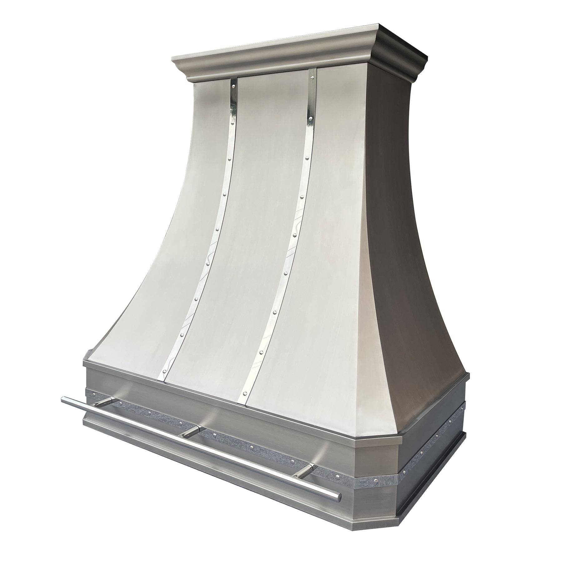 Fobest Custom Handcrafted Stainless Steel Range Hood with Classic Design FSS-6 - Stainless Steel Range Hood-Fobest Appliance