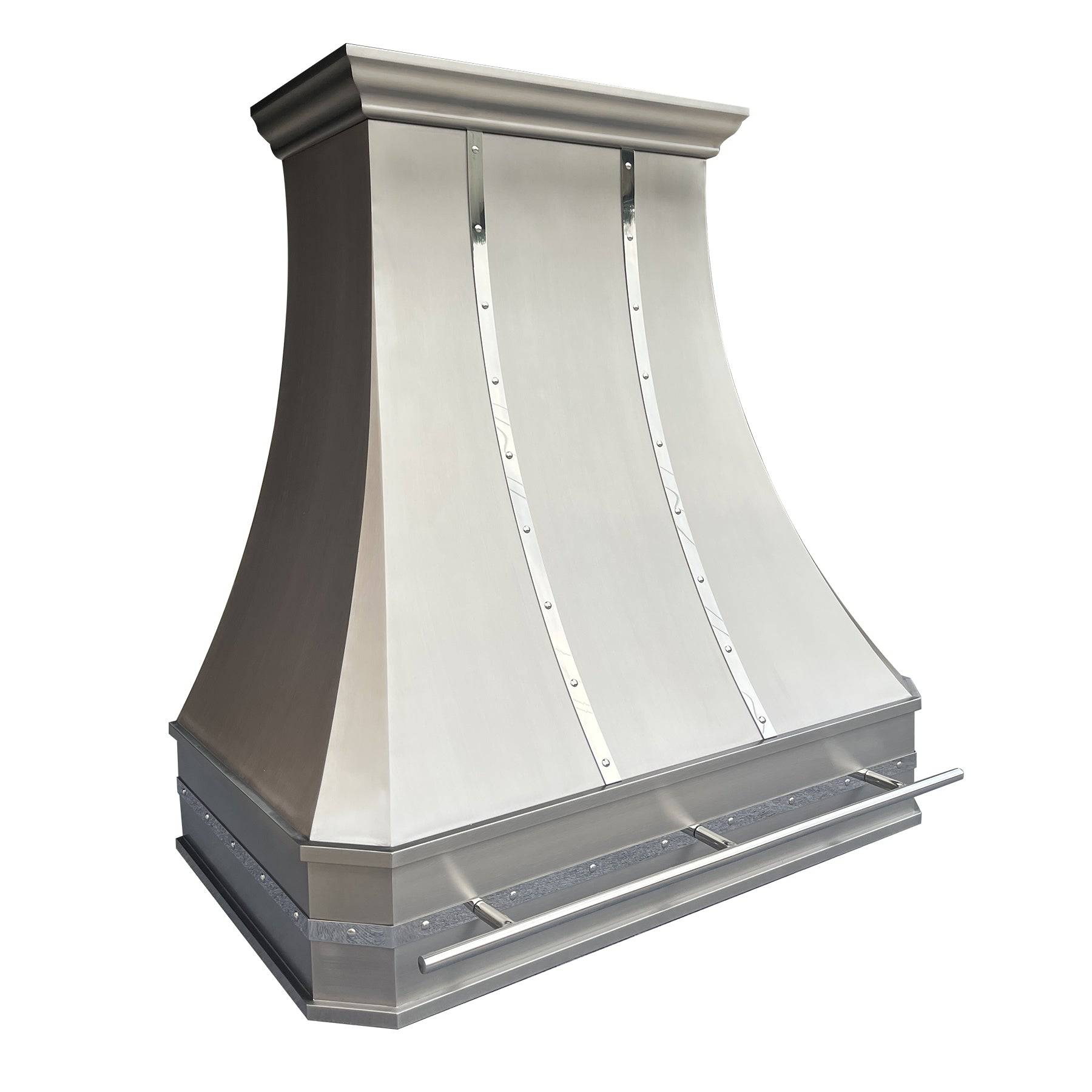 Fobest Custom Handcrafted Stainless Steel Range Hood with Classic Design FSS-6 - Stainless Steel Range Hood-Fobest Appliance