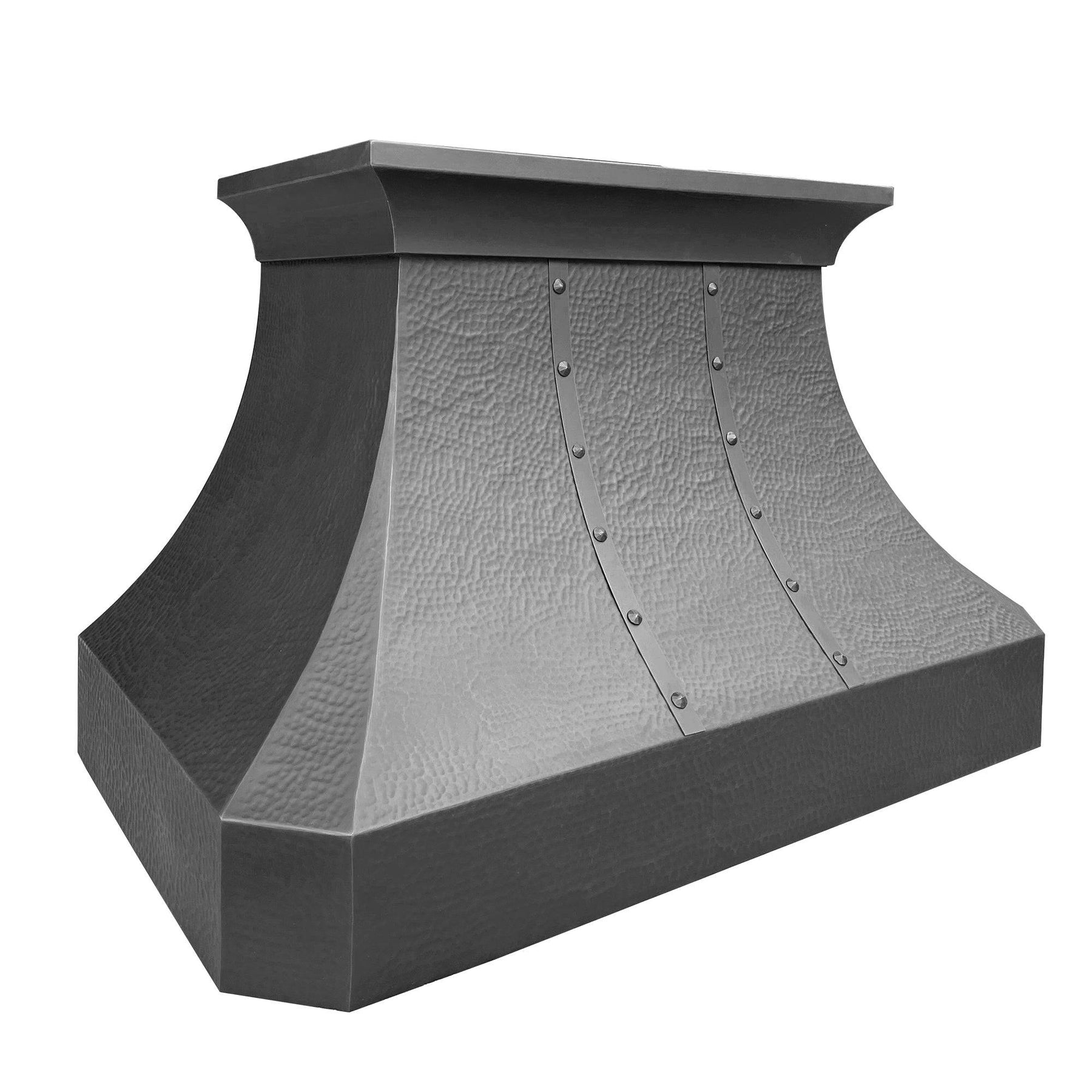 Fobest Hammered Custom Oil Rubbed Bronze Copper Metal Range Hood FCP-59 - Copper Range Hood-Fobest Appliance