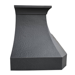 Fobest Hammered Custom Oil Rubbed Bronze Copper Metal Range Hood FCP-59 - Copper Range Hood-Fobest Appliance