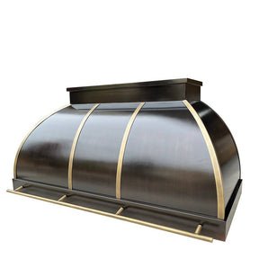 Fobest Handcrafted Black Stainless Steel Range Hood FSS-88 - Stainless Steel Range Hood-Fobest Appliance