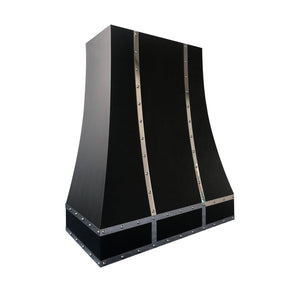 Fobest Handcrafted Black Stainless Steel Range Hood FSS-89 - Stainless Steel Range Hood-Fobest Appliance