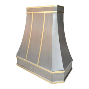 Fobest custom range hood with curved design