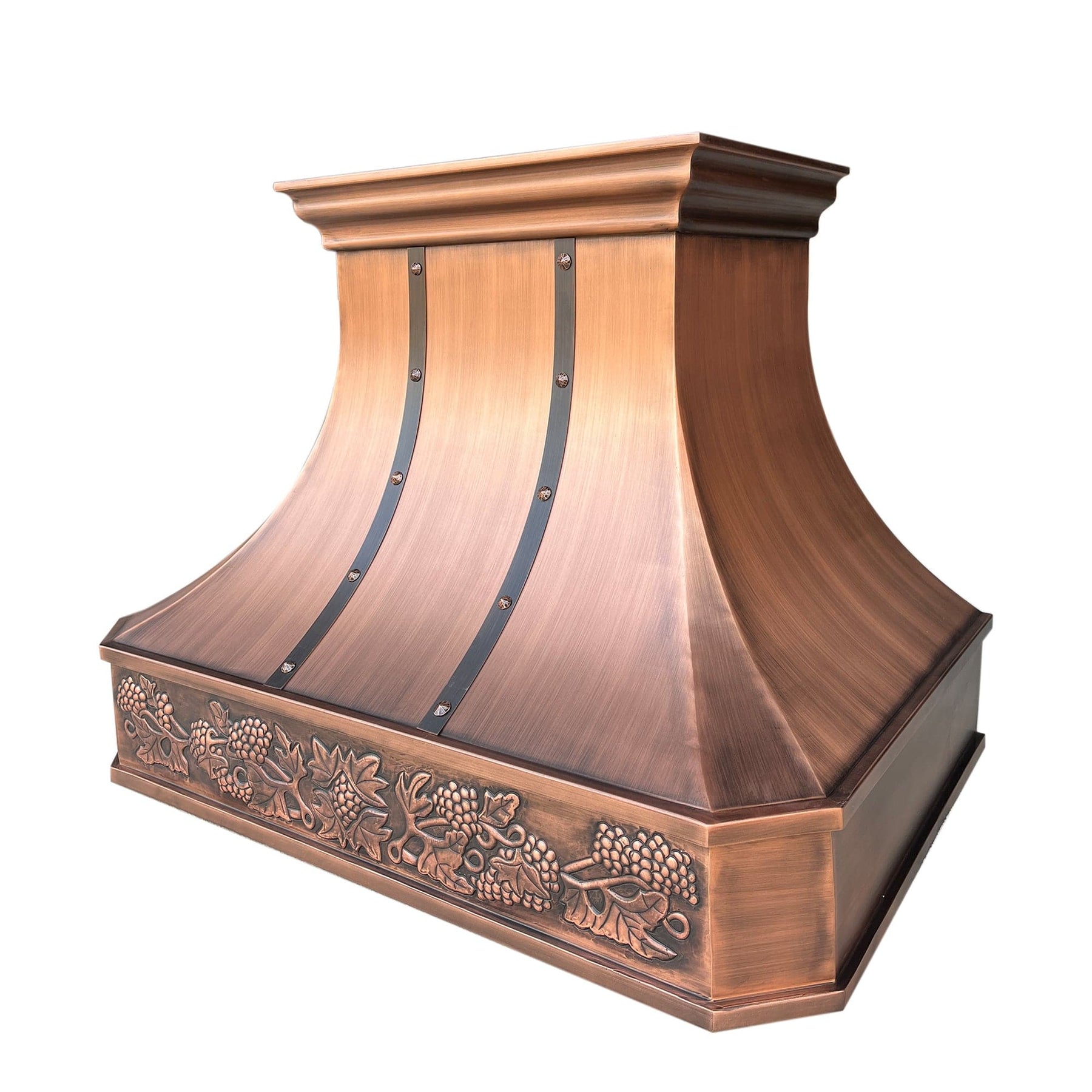 Fobest Handmade Antique Copper Range Hood FCP-34 - Copper Range Hood-Fobest Appliance