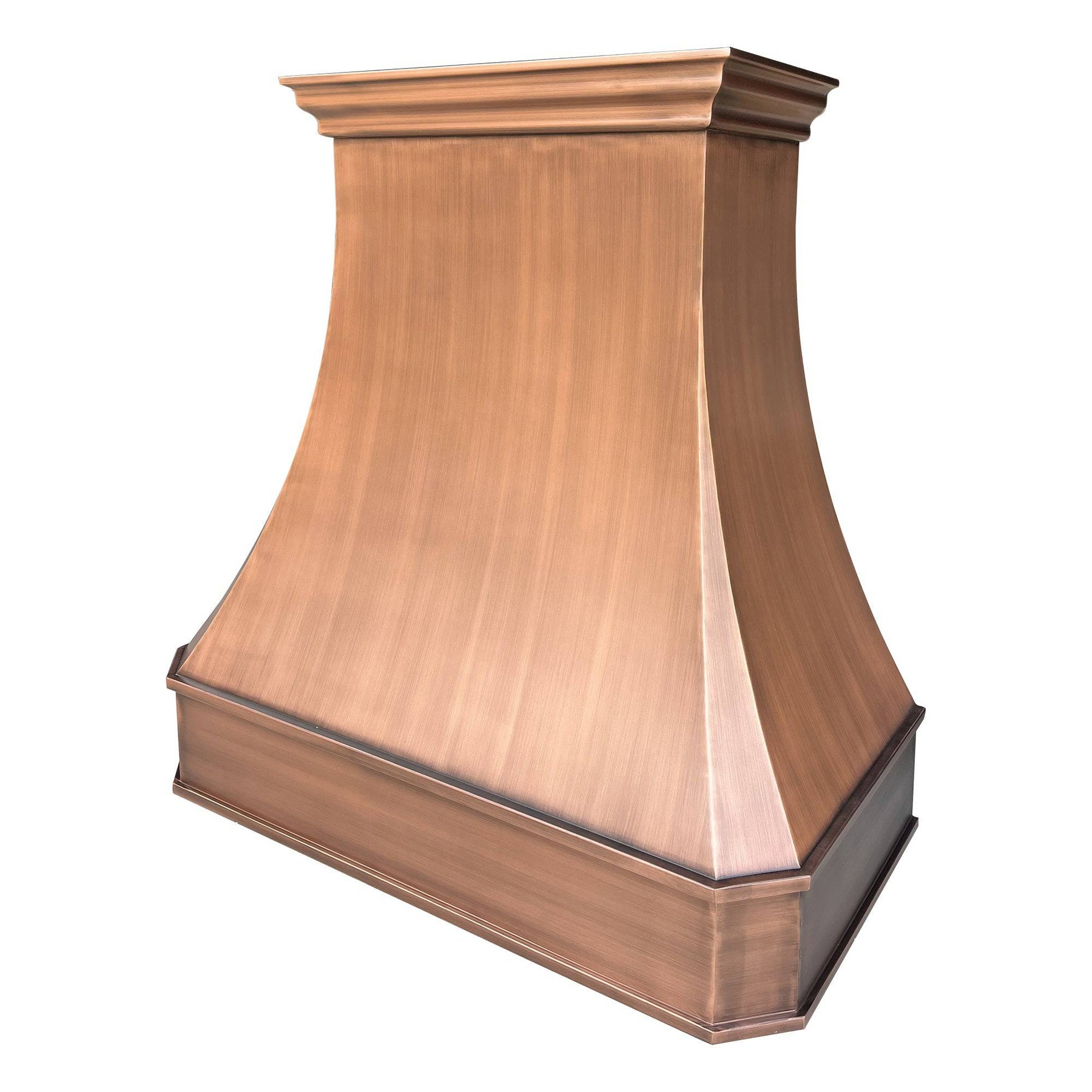 Fobest Handmade Classic Custom Antique Copper Range Hood FCP-1 - Copper Range Hood-Fobest Appliance