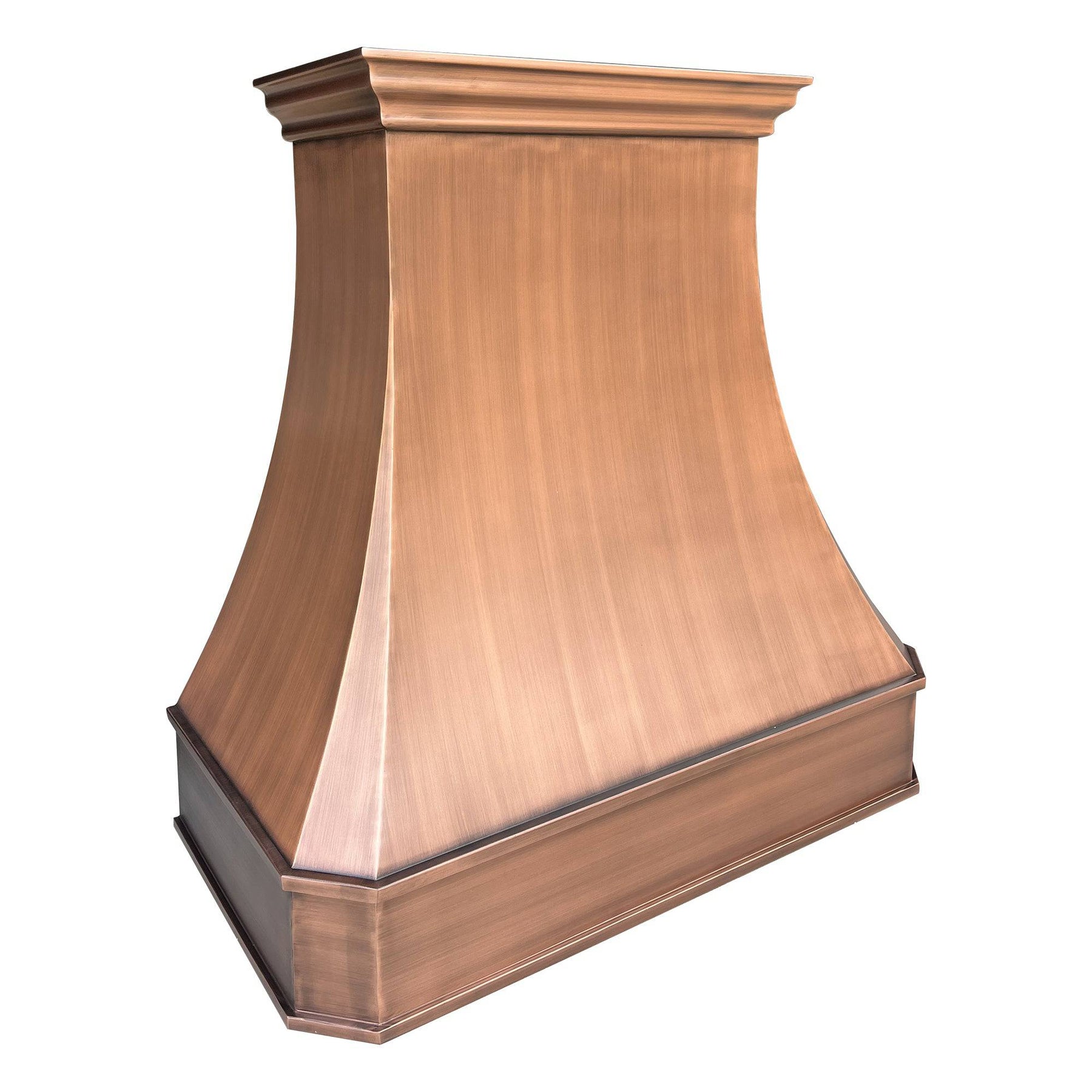 Fobest Handmade Classic Custom Antique Copper Range Hood FCP-1 - Copper Range Hood-Fobest Appliance