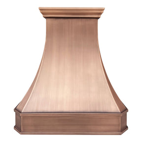 Fobest Handmade Classic Custom Antique Copper Range Hood FCP-1 - Copper Range Hood-Fobest Appliance