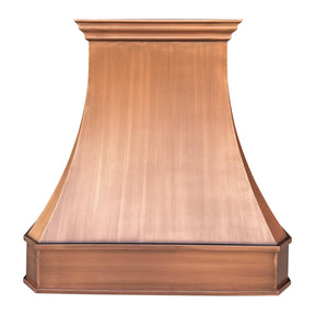 Fobest Handmade Classic Custom Antique Copper Range Hood FCP-1 - Copper Range Hood-Fobest Appliance