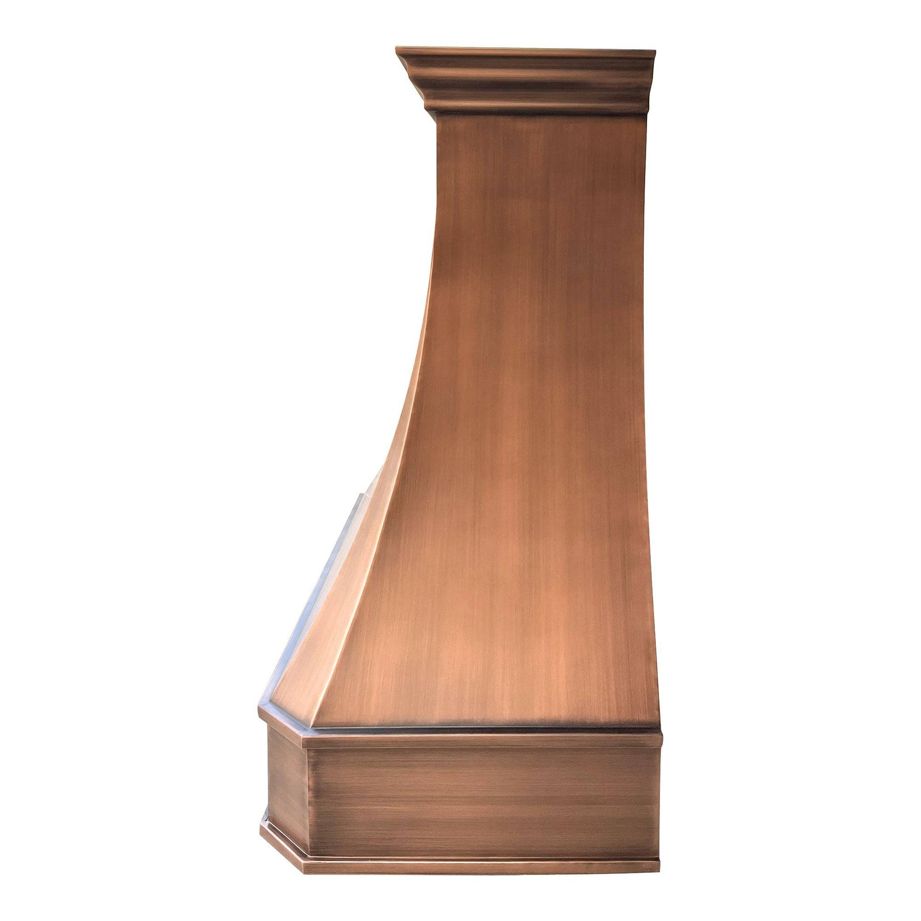 Fobest Handmade Classic Custom Antique Copper Range Hood FCP-1 - Copper Range Hood-Fobest Appliance