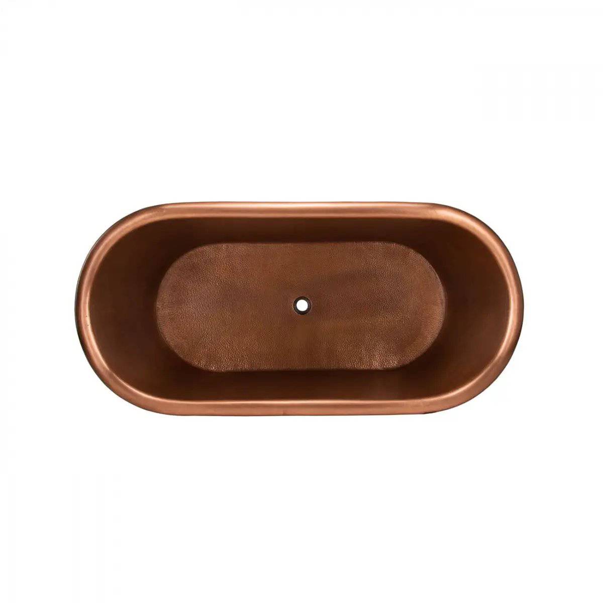 Fobest Handmade Classic Custom Antique Hammered Copper Bathtub FBT-5 - -Fobest Appliance