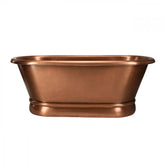 Fobest Handmade Classic Custom Antique Hammered Copper Bathtub FBT-5 - -Fobest Appliance