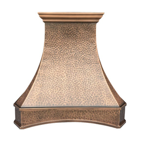 Fobest Handmade Custom Antique Copper Range Hood FCP-94 - Copper Range Hood-Fobest Appliance