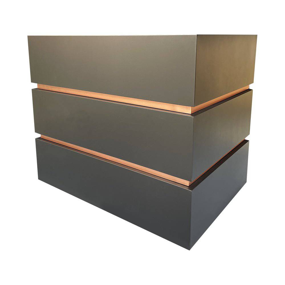 Fobest Handmade Custom Box Design Copper Range Hood FCP-110 - Copper Range Hood-Fobest Appliance