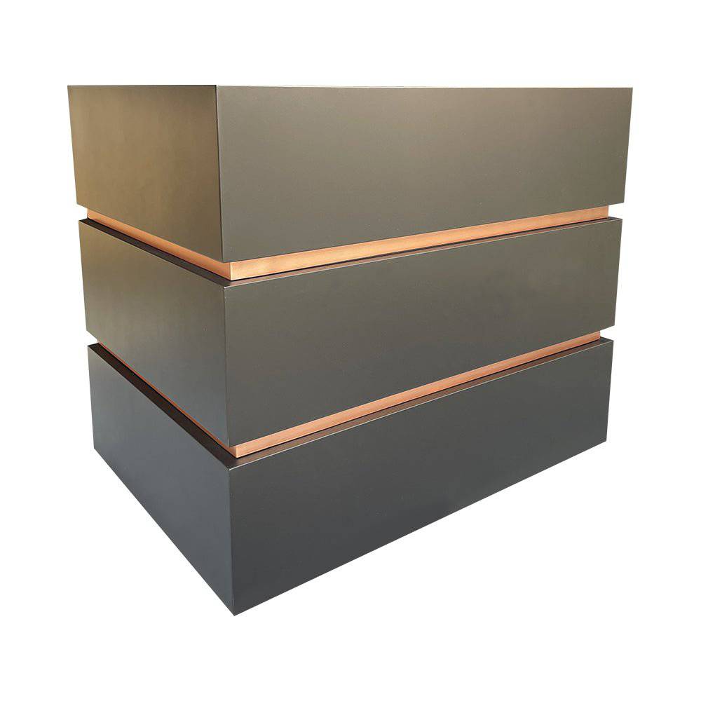 Fobest Handmade Custom Box Design Copper Range Hood FCP-110 - Copper Range Hood-Fobest Appliance
