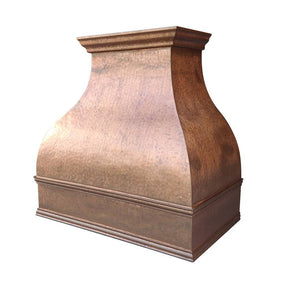 Fobest Handmade Custom Vintage Copper Range Hood FCP-111 - Copper Range Hood-Fobest Appliance