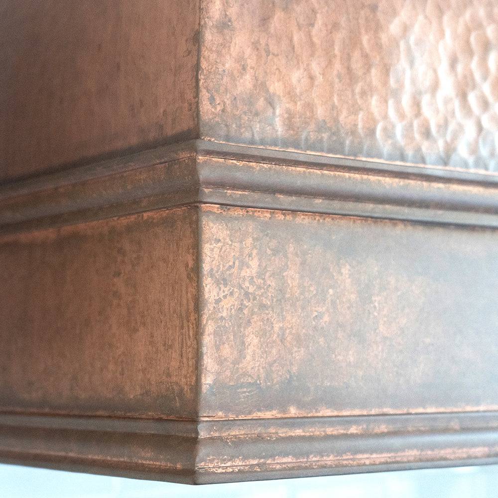 Fobest Handmade Custom Vintage Copper Range Hood FCP-111 - Copper Range Hood-Fobest Appliance