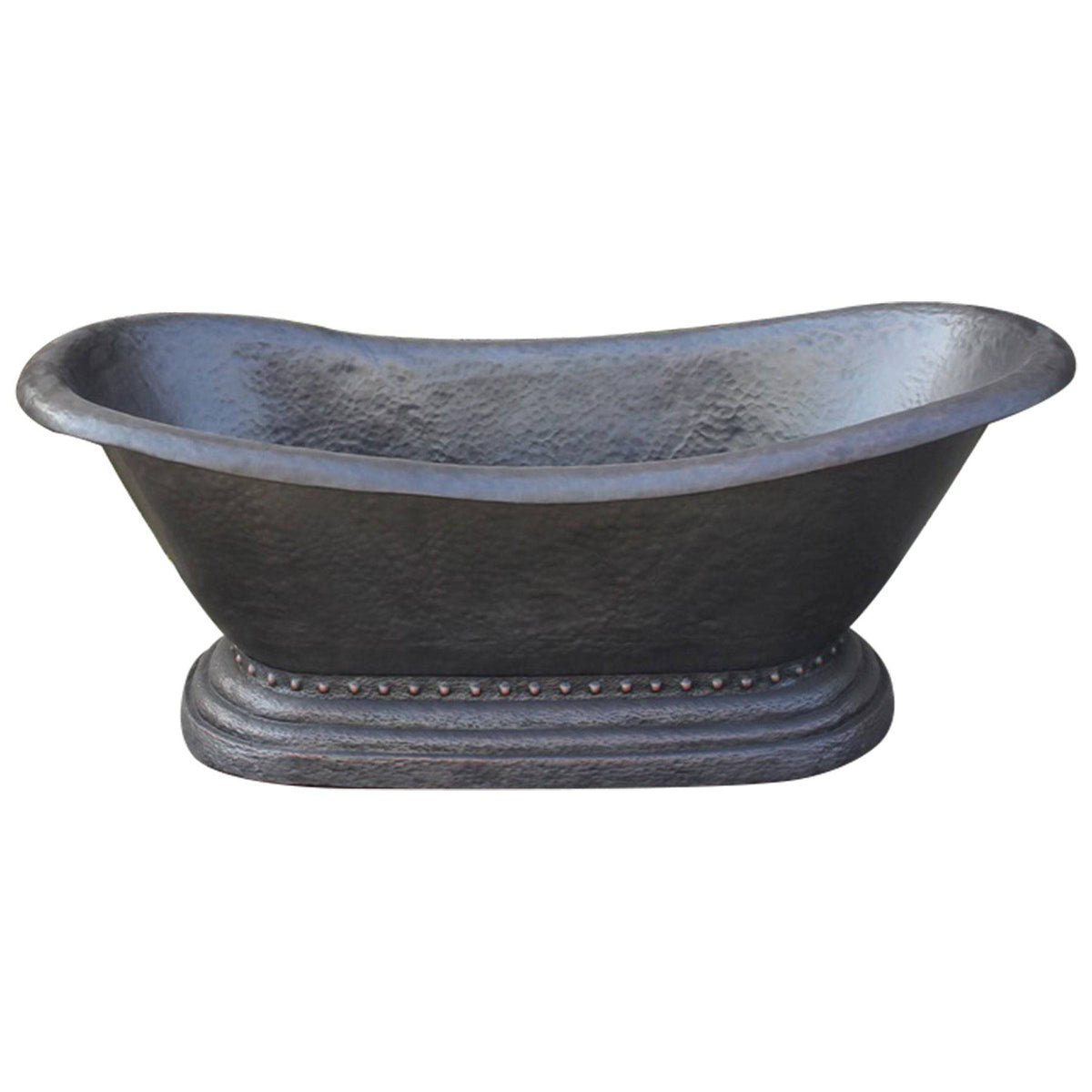 Fobest Handmade Double-Slipper Custom Oil Rubbed Bronze Copper Bathtub FBT-2 - -Fobest Appliance