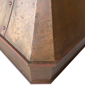 Fobest Handmade Vintage Copper Range Hood FCP-6 - Copper Range Hood-Fobest Appliance