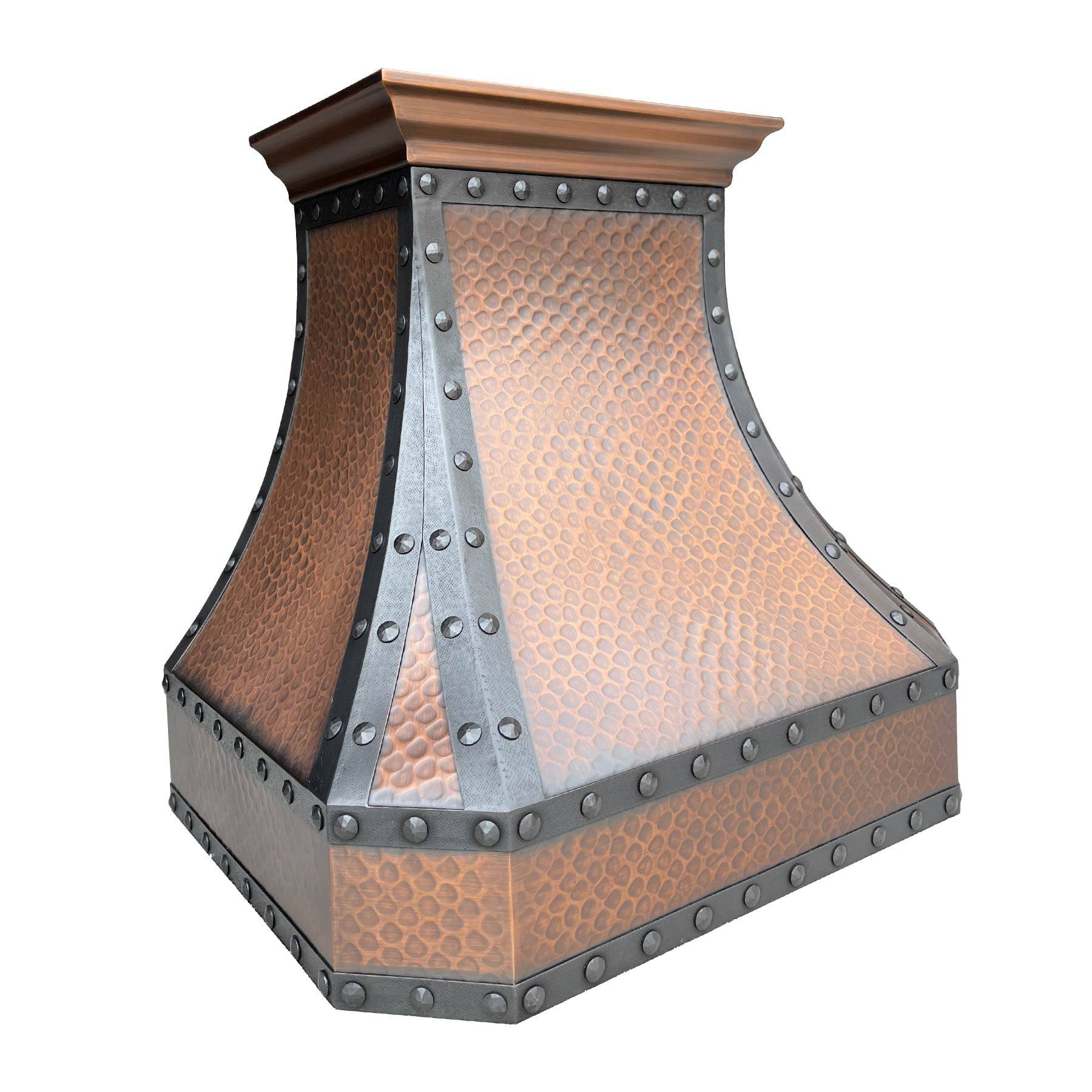 Fobest Instock Copper Range Hood FCP-10 ( 30"W x 22"D x 30"H ) - Instock Range Hood-Fobest Appliance