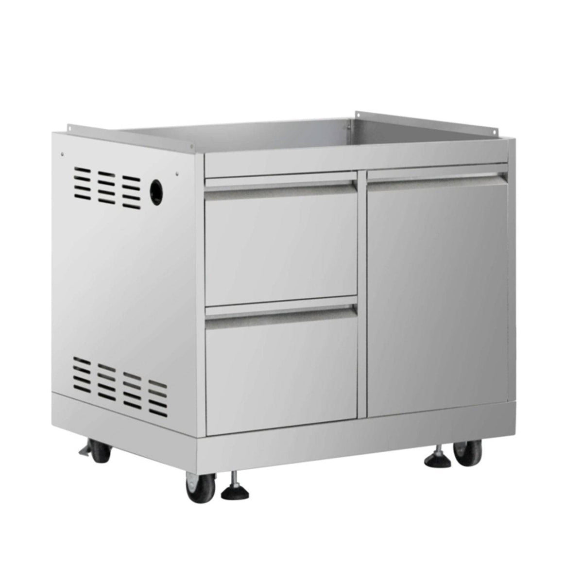 Fobest Outdoor Kitchen BBQ Grill Cabinet in Stainless Steel - Gas Grill Cabinet-Fobest Appliance