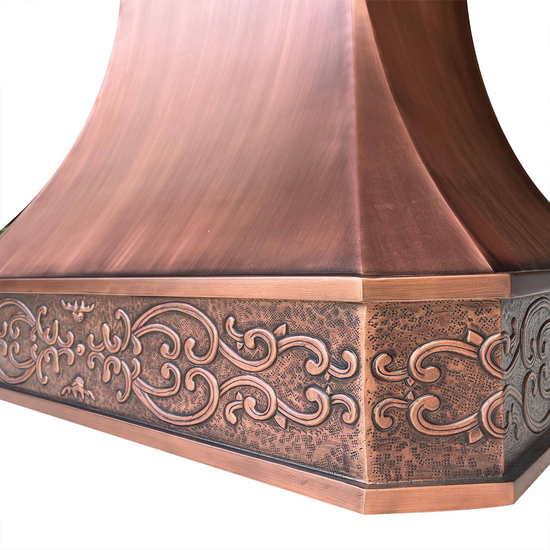 Fobest Retro Custom Handmade Copper Range Hood FCP-38 - Copper Range Hood-Fobest Appliance