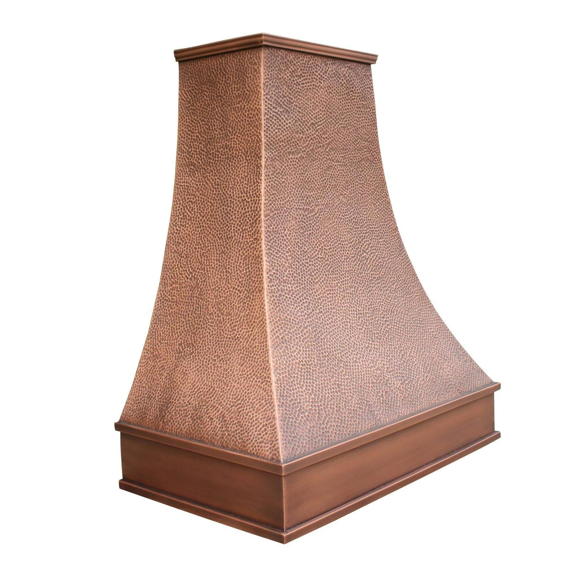 Fobest Tuscan Custom Hammered Copper Kitchen Hood FCP-3 - Copper Range Hood-Fobest Appliance