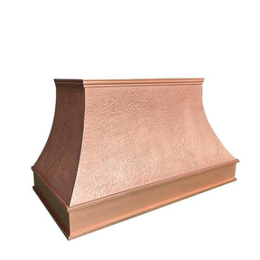 Fobest Tuscan Custom Hammered Copper Kitchen Hood FCP-3 - Copper Range Hood-Fobest Appliance