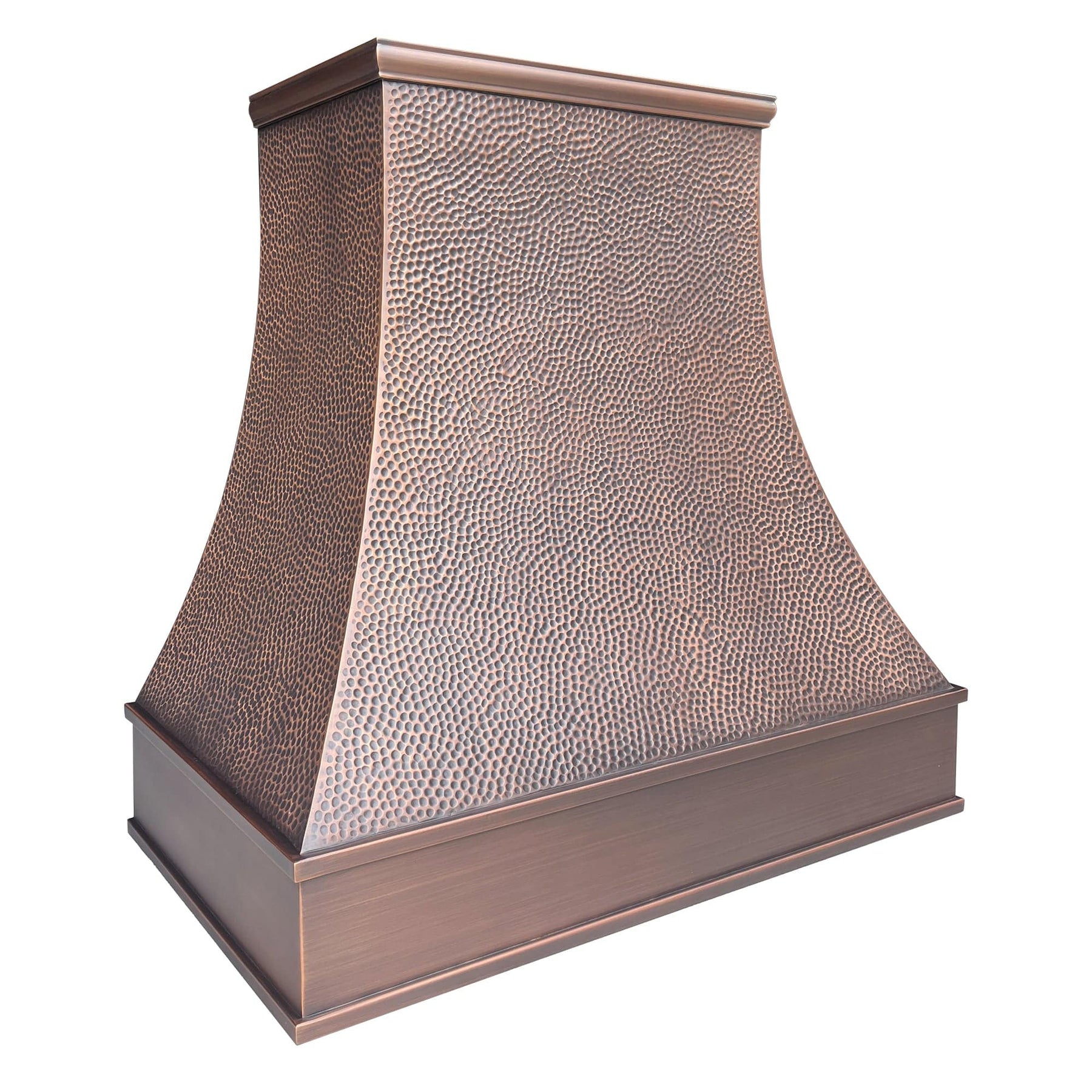 Fobest Tuscan Hammered Custom Copper Range Hood FCP-54 - Copper Range Hood-Fobest Appliance