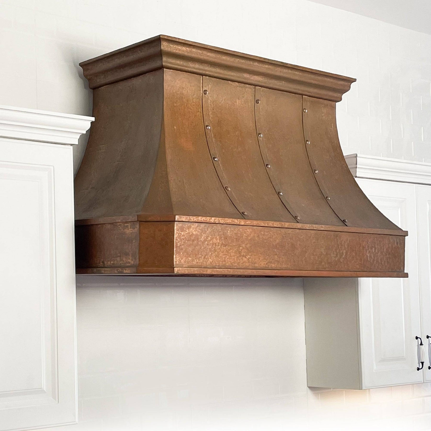 Fobest Vintage Custom Weathered Copper Range Hood FCP-52 - Copper Range Hood-Fobest Appliance