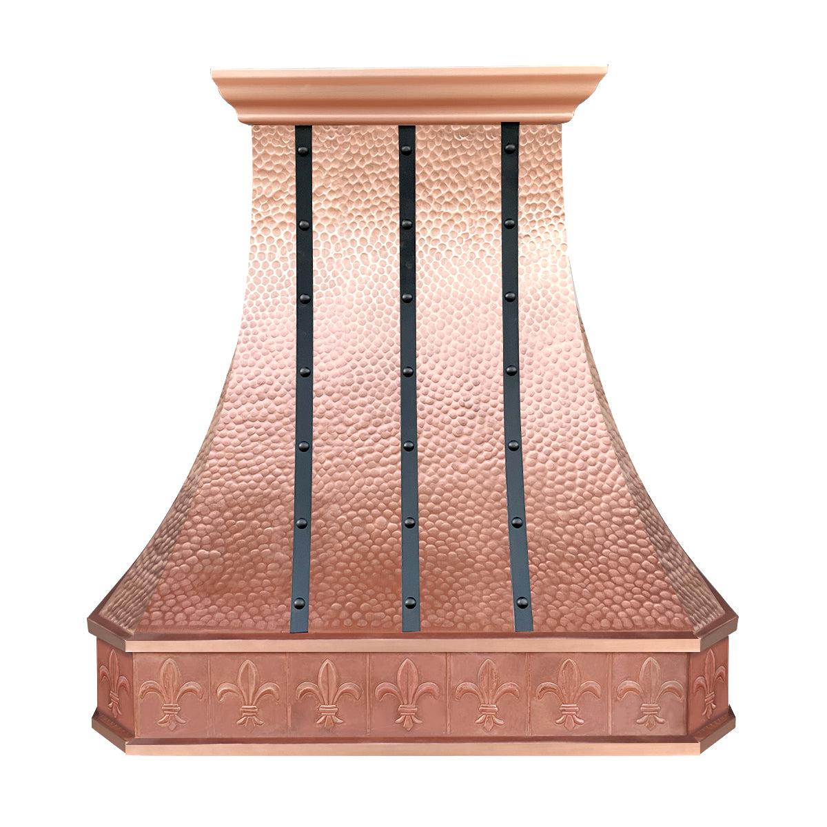 Fobest Instock Island Copper Range Hood FCP-69 (36"W x 27"D x 37"H), Four Colors to Choose - Fobest Appliance